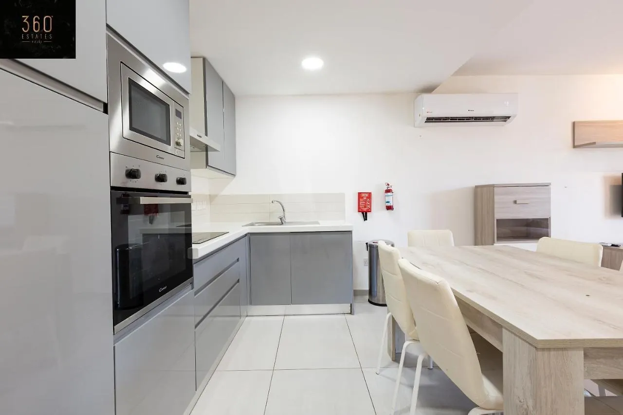 Apartment Prime Location - Living Suites - Swieqi By 360 Estates Is-Swieqi