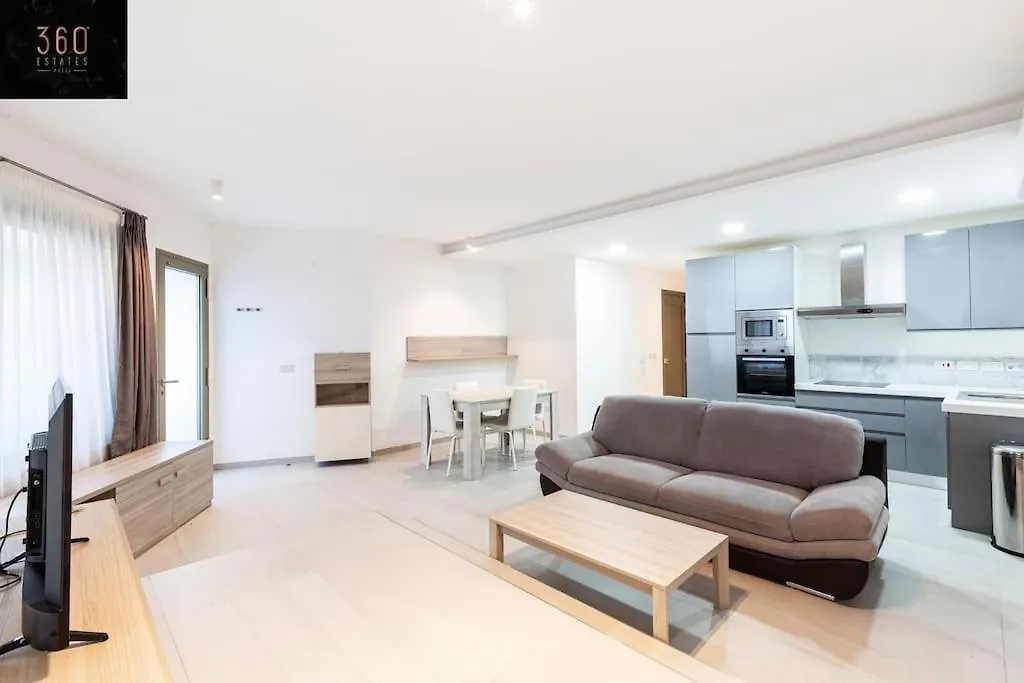 Apartment Prime Location - Living Suites - Swieqi By 360 Estates Is-Swieqi