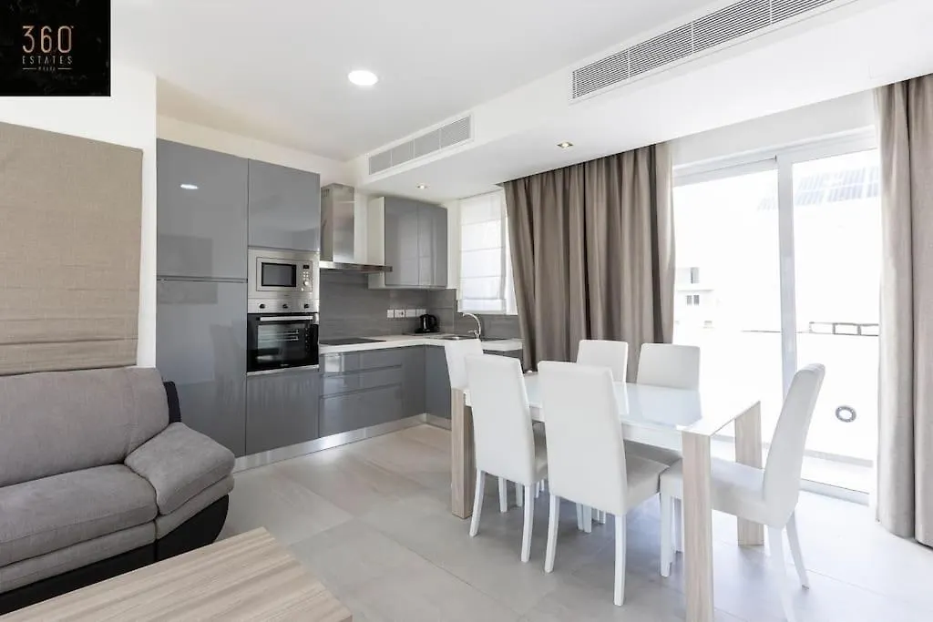 Prime Location - Living Suites - Swieqi By 360 Estates Is-Swieqi Appartement