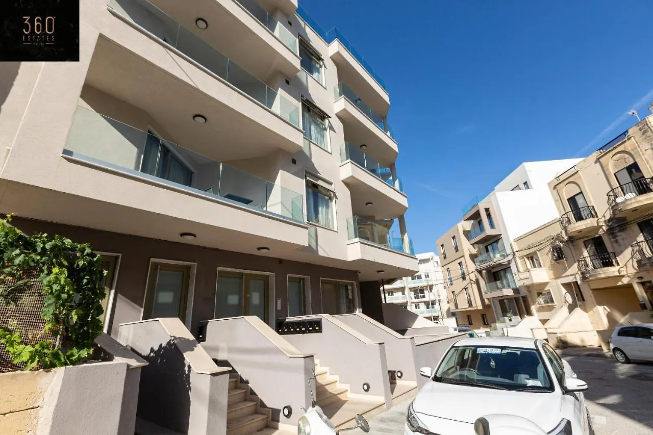 Prime Location - Living Suites - Swieqi By 360 Estates Is-Swieqi Appartement